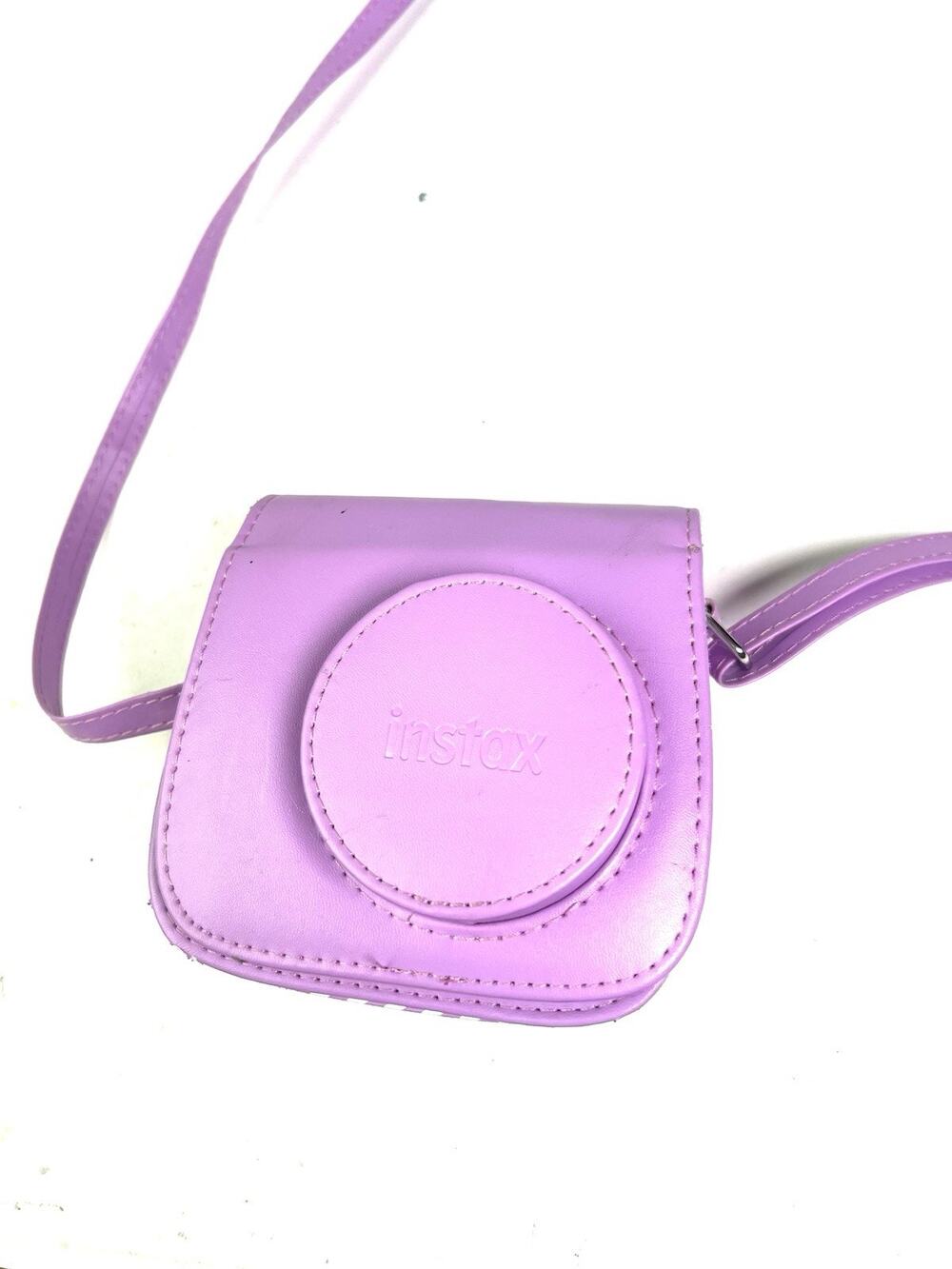 Fujifilm instax mini 7s groovy case Purple Camera Carry Case Chevron Pattern